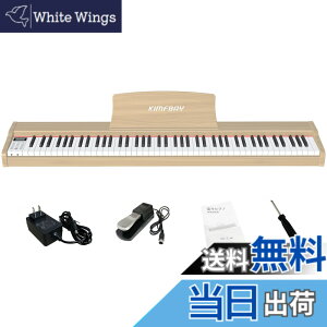 �y���������zKIMFBAY �d�q�s�A�m 88���� ��� �ؐ� �d�q �s�A�m 88�� �|�[�^�u���s�A�m Piano ���S�� �q�� �y�_���t�� MIDI�Ή� �F�F�x�[�W��