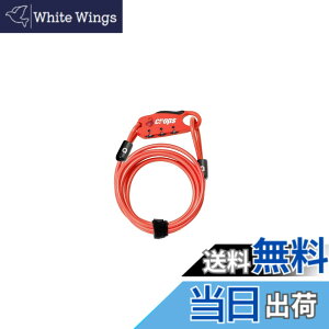 �y���������z�N���b�v�X(crops) �����O�P�[�u�����b�N | 4mmx1800mm 3���_�C���� CP-SPD07 �F�F���b�h�A�T�C�Y�F��