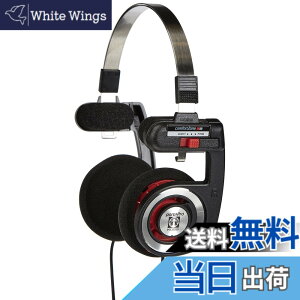 �y���������zKoss Porta Pro �I���C���[�w�b�h�t�H�� �P�[�X�t�� �u���b�N �F�F���b�h