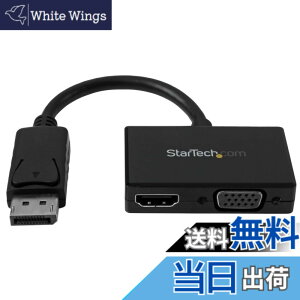 �y���������z�X�^�[�e�b�N.com DisplayPort/ Mini DisplayPort�ϊ��A�_�v�^ �F�F�u���b�N�A�T�C�Y�FVGA - HDMI (�u���b�N)