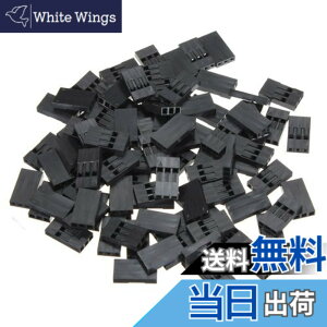 �y���������zKKHMF 100�� 4P���X�W�����p�[�P�[�u���v���O�R�l�N�^ 2.54�~�����[�g�� Arduino�p �F�F�I�����W