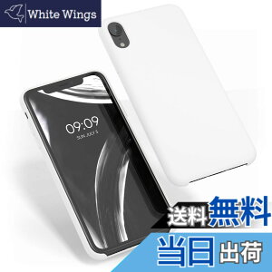 �y���������zkwmobile �X�}�z�P�[�X Apple iPhone XR�Ή� �P�[�X - TPU ���L�b�h �V���R�� �J�o�[ - �ϏՌ� ���h�~ �T���T�� Case �F�F�z���C�g