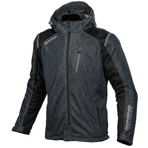 �y���������z[KOMINE] �o�C�N�p �W���P�b�g �v���e�N�g�t�����b�V���p�[�J JK-135 07-135 �G�j�O�}G2�t�����b�V���p�[�J 07-1355 JK-1355 �F�FCrush Blue/Black�A�T�C�Y�FWM