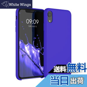 �y���������zkwmobile �X�}�z�P�[�X Apple iPhone XR�Ή� �P�[�X - TPU ���L�b�h �V���R�� �J�o�[ - �ϏՌ� ���h�~ �T���T�� Case �F�F�o���g�C �u���[