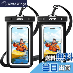 �y���������zJOTO �h���P�[�X 2���Z�b�g �X�}�z�p IPX8�F��iPhone17/16/15/14/13/12 Pro Max Galaxy S24/S23 Ultra Pixel 8 Pro �Ή� 7�C���`�܂� �w��F�ؑΉ� ���C �C �v�[�� �ނ� �A�E�g�h�A ��|���� �F�F�u���b