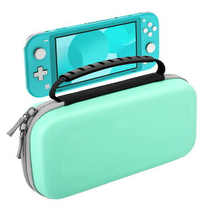 �y���������zSwitch/Switch�L�@EL/Switch Lite �P�[�X ATiC �X�C�b�` �L�������O�P�[�X ���[�o�b�O EVA�f�� �ϏՌ� �S�ʕی� �y�� �Q�[���J�[�h���[ �����^�ѕ֗� �F�FTurquoise�A�T�C�Y�FSwitchLite�p