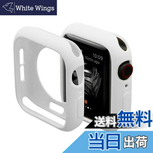 �y���������z�Ή�Apple Watch SE/SE2/6/5/4 40mm��p�P�[�X �A�b�v���E�H�b�`�V���[�Y 6 �X�N���u�J�o�[ �V���v�� �V���R���ގ� TPU�f�� �C�菝�h�~ �h�Ռ� �S�ʕی� Apple Watch 4 �ی�J�o�[�i�u���b�N