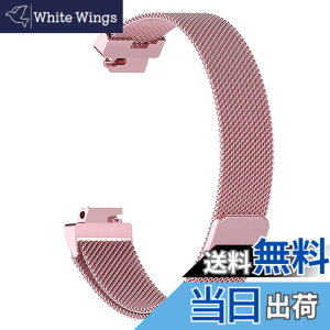 �y���������zmonoii fitbit�݊��i inspire inspireHR ���� �o���h �C���X�p�C�A �x���g �X�e�����X �F�F�s���N�A�T�C�Y�FL