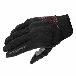 �y���������z�R�~�l(KOMINE) �o�C�N�p �v���e�N�g���b�V���O���[�u-�u���C�u GK-183 GK-1833 �t�ďH���� ���b�V���f�� �v���e�N�^�[ �F�FBlack/Delta Red�A�T�C�Y�FM