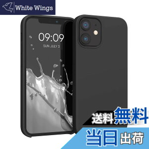 �y���������zkwmobile �X�}�z�P�[�X Apple iPhone 12 mini�Ή� �P�[�X - TPU ���L�b�h �V���R�� �J�o�[ - �ϏՌ� ���h�~ �T���T�� Case �F�F�u���b�N