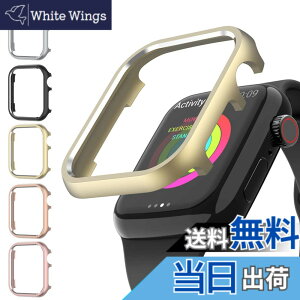 �y���������zMiimall Apple Watch�������o���p�[ �P�[�X ���y�ʌ^ �ϏՌ��� �����ȒP �V���v�� ���ōd�����^���b�N�ގ� �A�b�v���E�H�b�`Series6 5 4 SE 3 2 1�J�o�[ �F�F�S�[���h�A�T�C�Y�F44mm