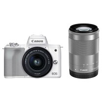 楽天市場】eos kiss m2 ダブルズームキット ホワイトの通販
