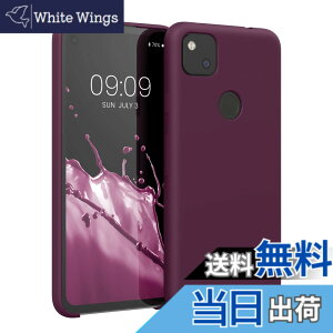 �y���������zkwmobile �X�}�z�P�[�X Google Pixel 4a�Ή� �P�[�X - TPU ���L�b�h �V���R�� �J�o�[ - �ϏՌ� ���h�~ �T���T�� Case �F�F�{���h�[�o�C�I���b�g