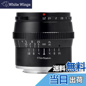 �y���������z�y�������K�i�z�������w TTArtisan 50mm f/1.2 C �F�F�u���b�N�A�T�C�Y�F�\�j�[E