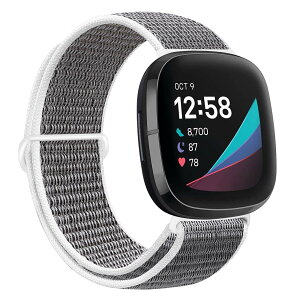 �y���������zFinancingpig �R���p�`�u�� Fitbit versa 3/Fitbit Sense �o���h�A�i�C�����X�|�[�c�o���h�u���X���b�g�ʋC�����߉\�Ȍy�ʌ����X�g���b�v���X�g�o���h�A�N�Z�T�� (�L�k) �F�F�L�k