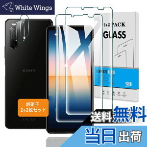 �y���������z�Ή� �K���X�t�B���� + �J�����t�B���� �y�d�x9H�z �C�A�[�� �A�w��h�~ �A�ȒP�\��t�� �F�F�N���A 9H�����K���X�A�T�C�Y�F�Ή� Xperia 10 III SO-52B / SOG04
