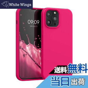 �y���������zkwmobile �X�}�z�P�[�X Apple iPhone 13�Ή� �P�[�X - �ɔ� TPU �V���R�� �}�C�N���t�@�C�o�[ �}�����u���[ �F�F�l�I���s���N�A�T�C�Y�FiPhone 13 Pro Max