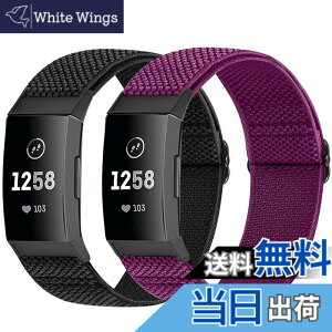 �y���������zRunostrich �R���p�`�u�� Fitbit Charge 4 / Fitbit Charge 3 / Charge 3 SE �i�C�����e���X�|�[�c�o���h�����p�X�g���b�`�o���h �X�g���b�v �F�F��+��