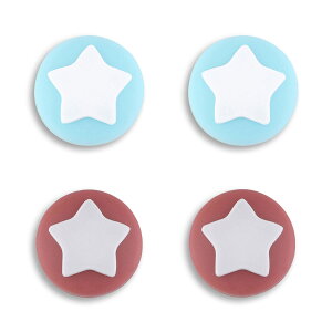 �y���������zeXtremeRate PlayVital�����X�C�b�`�T���O���b�v�L���b�v�ASwitch�ɑΉ��p��Switch Lite�ɑΉ��p�W���C�X�e�B�b�N�L���b�v �F�FStar�o�[�W�����A�C���f�B�A�����b�h���w�u���u���[