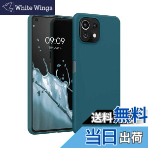 �y���������zkwmobile �X�}�z�P�[�X Xiaomi 11 Lite (5G) NE/Mi 11 Lite (5G)�Ή� �P�[�X - �ϏՌ� ����~�� �\�t�g TPU �V���R�� - ���x���_�[ �F�F�Ő��F�}�b�g