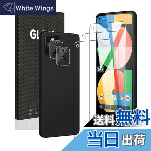 �y���������zseninhi [3+2�p�b�N] Seninhi Google Pixel 5a 5G�p �����K���X [�X�N���[���v���e�N�^�[X3] [�J���������Y�v���e�N�^�[X2] HD�N���A ���h�~ �C�A�Ȃ� [�h�b�L���O��] - ����0.3mm �C�A�Ȃ� �E��