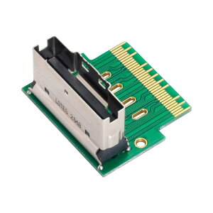 �y���������zCablecc PCI-E Slimline SAS 4.0 SFF-8654 8i74pin����SFF-865474pin�I�X-���X�G�N�X�e���_�[�A�_�v�^�[�p�x�t���e�X�g�c�[�� �F�F�O���[���A�T�C�Y�FS