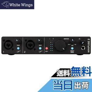 �y���������zArturia �A�[�g���A ���y����\�t�g�t�� �|�[�^�u���E�I�[�f�B�I�C���^�[�t�F�C�X MiniFuse �F�F�u���b�N