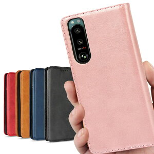 �y���������zXperia 5 III �蒠�^�P�[�X �\�j�[ SO-53B docomo SoftBank / SOG05 au �Ή� �G�N�X�؃��A5 �X�}�z�P�[�X �g�уJ�o�[ �F�F���g�� �s���N�A�T�C�Y�FSONY Xperia 5 III