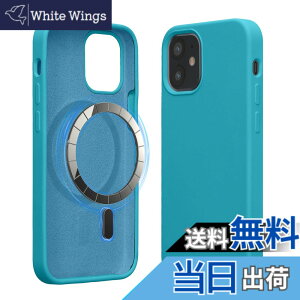�y���������zkwmobile Apple iPhone 12 mini�Ή� �P�[�X - MagSafe�Ή� �}�O�l�b�g �J�o�[ �\�t�g TPU�P�[�X �ϏՌ� - ���F �F�F�Ő��F�}�b�g