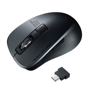 �y���������z�T�����T�v���C �L���}�E�X USB A�ڑ� �É� �u���[LED 5�{�^�� 3200dpi(4�i�K�ؑ�) ���^ �u���b�N MA-BL156BK �F�F�u���b�N