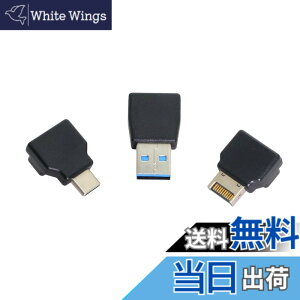 �y���������zcablecc USB 3.1 �t�����g�p�l���w�b�_�[ ���X Type-E - �I�X Type-A & Type-C USB-C �}�U�[�{�[�h�g���f�[�^�A���O���A�_�v�^�[ 3�� �F�FBLACK 3PCS ADAPTER