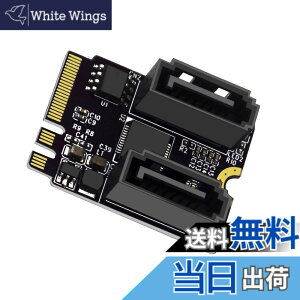 �y���������zCablecc NGFF �L�[ B+M ���� SATA 3.0 6Gbps 5�|�[�g �A�_�v�^�[ �R���o�[�^�[ �|�[�g JMB575 2280 �F�FBlack A/E-key to 1 SATA