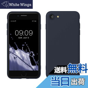 �y���������zkwmobile �X�}�z�P�[�X Apple iPhone SE3 / iPhone SE2 / iPhone SE (2022) / iPhone SE (2020) / iPhone 8 / iPhone 7�Ή� �P�[�X - �ɔ� TPU �V���R�� �}�C�N���t�@�C�o�[ �� �F�F�u���[�x���[�̐A�T�C�Y�Fi