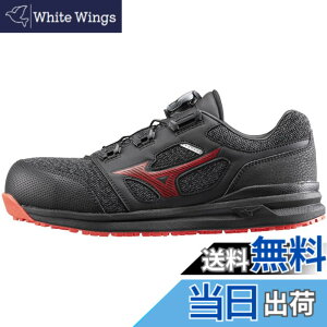 �y���������zMIZUNO(�~�Y�m) �����Y ���S�C �I�[���}�C�e�B LS252L BOA���[�N�V���[�Y �F�F�u���b�N/���b�h�A�T�C�Y�F24.5 cm 3E