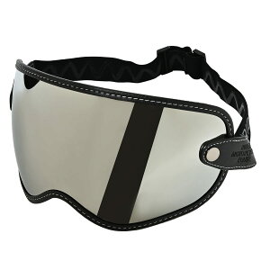 �y���������z�yRIDEZ(���C�Y)�z MOTO ZERO VISOR �w�����b�g �o�C�U�[ �F�FSILVER MIRROR