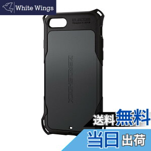 �y���������z�G���R�� iPhone SE (��2���� 2020/2022) / 8 / 7 �p �P�[�X �ϏՌ� �p�G�A�N�b�V���� ZEROSHOCK �F�F�u���b�N