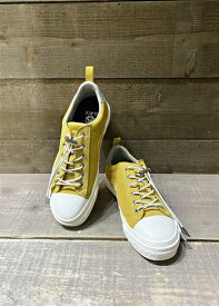 【SALE】SLACK(スラック) CLUDE (PREMIUM SUEDE)(MUSTARD/WHITE)