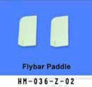WALKERA 6ch#36(HM-036-Z-02)Flybar Paddle
