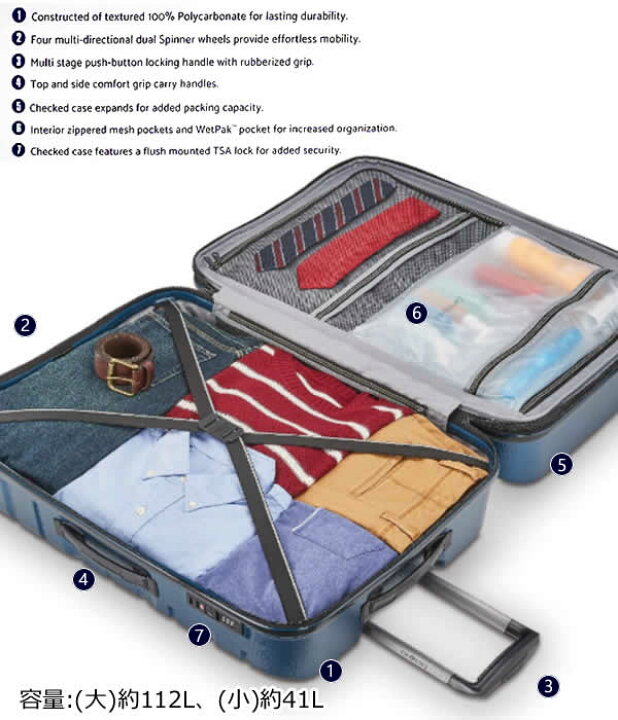 楽天市場】※開封品 箱に少し破れがあります【送料無料】Samsonite 