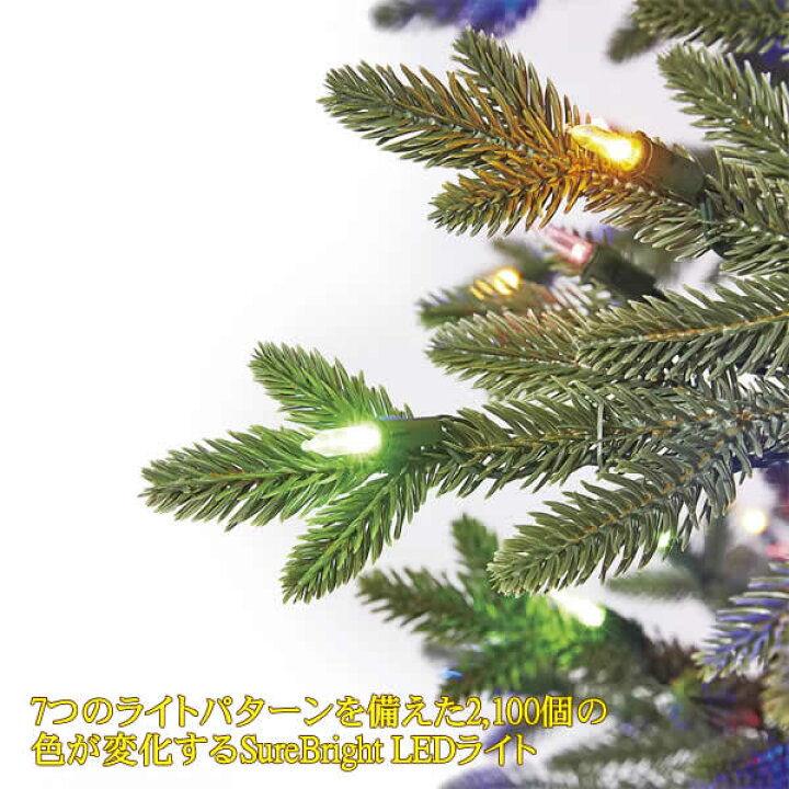 楽天市場】【送料無料・直送品】クリスマスツリー 電飾付き 約457cm