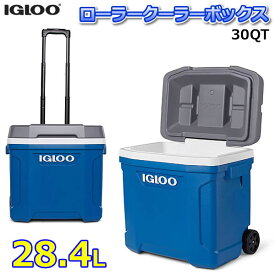 【送料無料・直送品】IGLOO LATITUDE ローラークーラーボックス 30QT 28.4L イグルー ラティテュード キャスター付き クーラーBOX アウトドア キャンプ 釣り BBQ バーベキュー コストコ