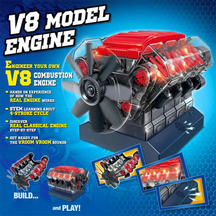 楽天市場】【送料無料】ステムネックス V8 モデル エンジン V8エンジン 