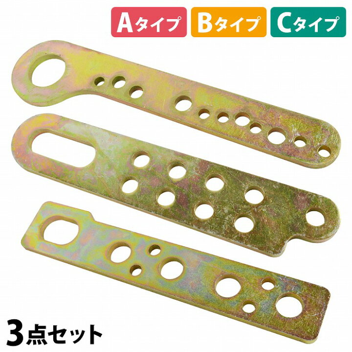 楽天市場】A+B+C 3種セット マルチホール プル プレート ボディー 