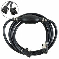 低-高馬力対応 内径8mm 外径12mm ヤマハ 船外機 プライマリーポンプ ホース コネクター付き ガソリン フ…
