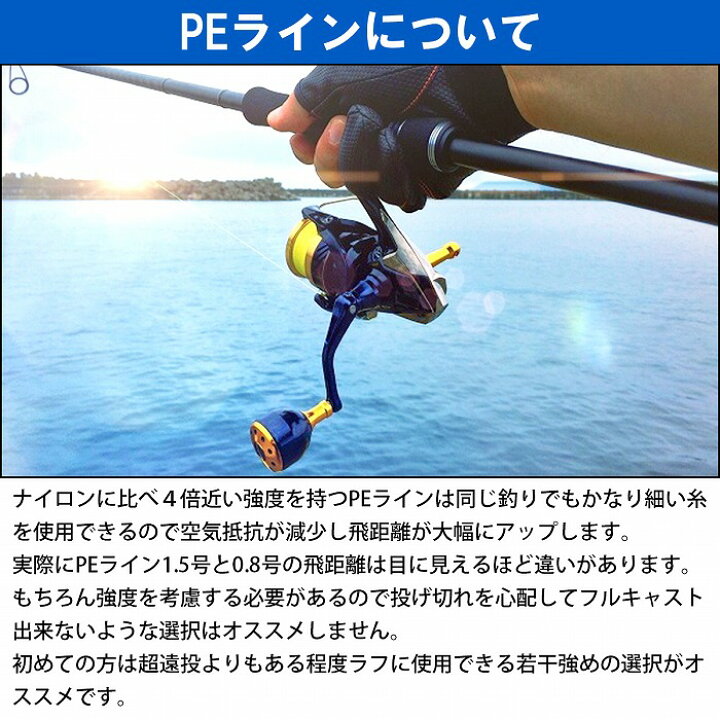 94％以上節約 PEライン８本編 #5.0 Φ0.37mm 100ｍ 10m毎計5色