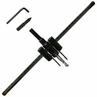 最大30cm 自在錐 サークル カッター 30mm-300mm 木工 自由錐 電動 ドリル コンパス インパクトホールソー…
