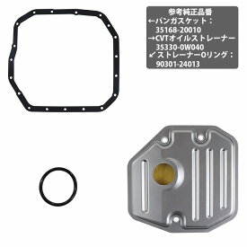 トヨタ CVT オイル ストレーナー フィルター ガスケット Oリング セット 35330-0W040 35168-20010