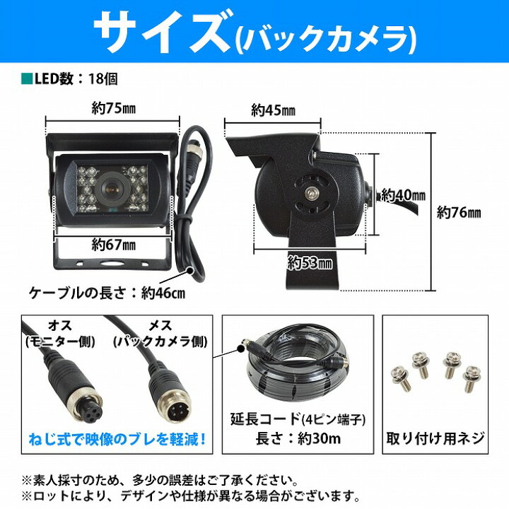 楽天市場】【3点セット】ノイズ防止配線 4画面 7インチ オンダッシュ 