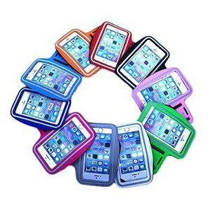 ランニング アームバンド アームポーチ キーポケット付き ケース 5インチ iPhone6Plus/iPhone7Plus スマホ 全5色