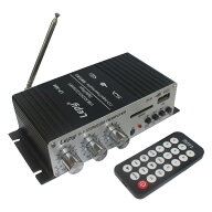 ステレオ アンプ オーディオ リモコン付 LEPY製 Hi-Fi 多機能 SDカード USB MP3 FM LEPY製 LP-A68 アナロ…